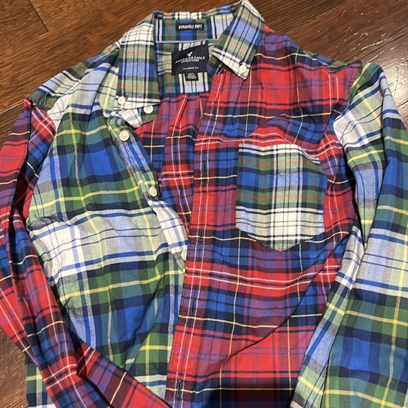 American Eagle flannels, All size small - Picture 4 of 5